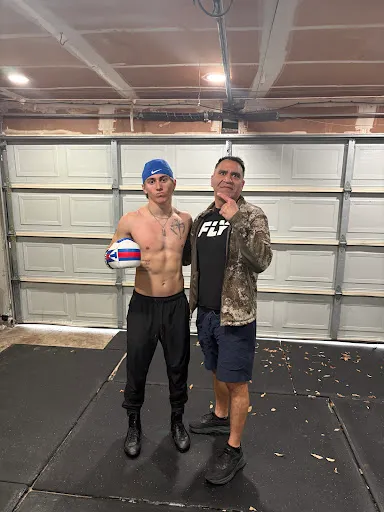 Private boxing lessons by Francisco